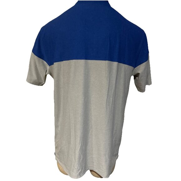 NEW Boise State BSU Broncos Colosseum Color Block Blue Gray Polo Shirt Men's L - Picture 6 of 8